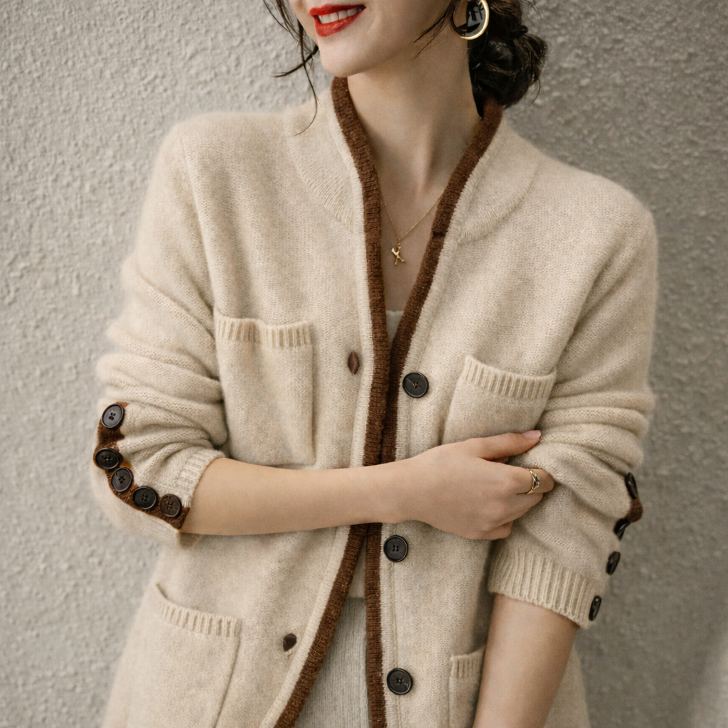 Hailey Soft- Knit Cardigan
