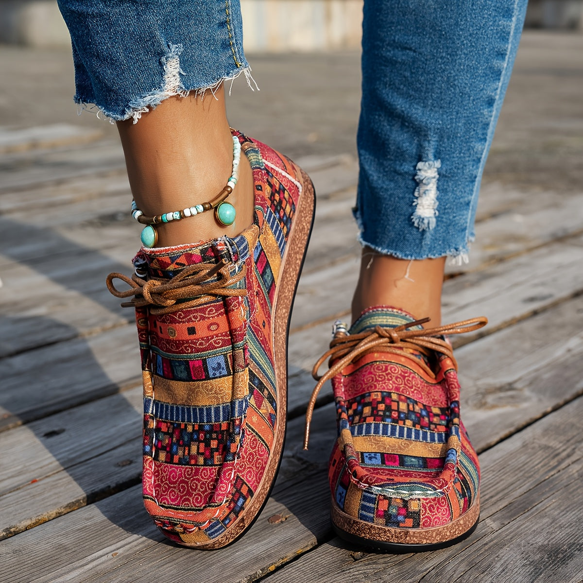 Brinley | Colorful Retro Shoes
