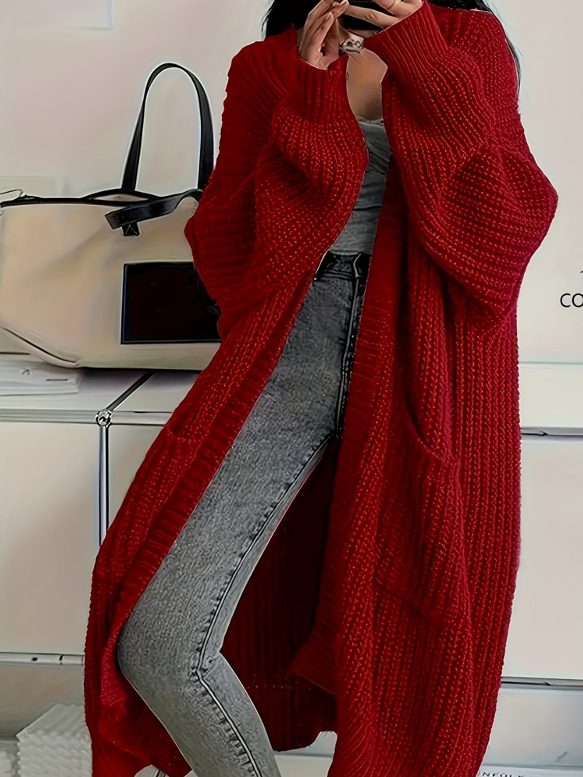 Leda | Cozy Confidence Longline Cardigan