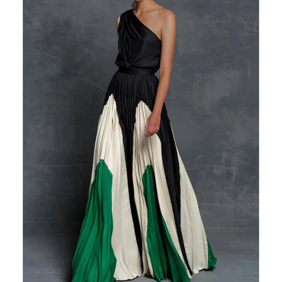 Bella | Women’s Artistic One Shoulder Long Dress