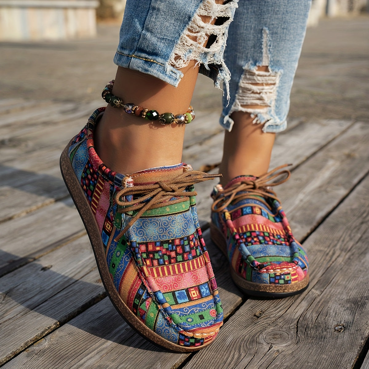 Brinley | Colorful Retro Shoes