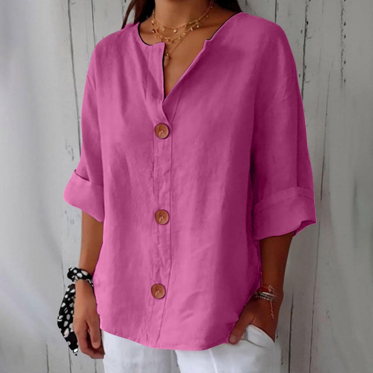 Julia™ | Loose-fitting Elegant Blouse