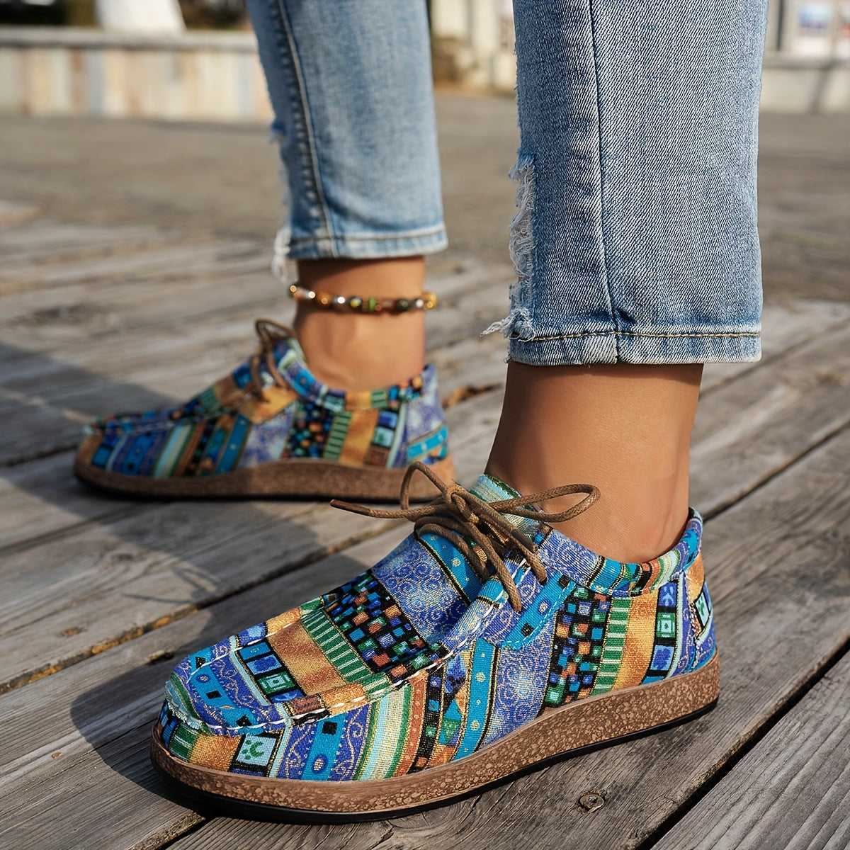 Brinley | Colorful Retro Shoes