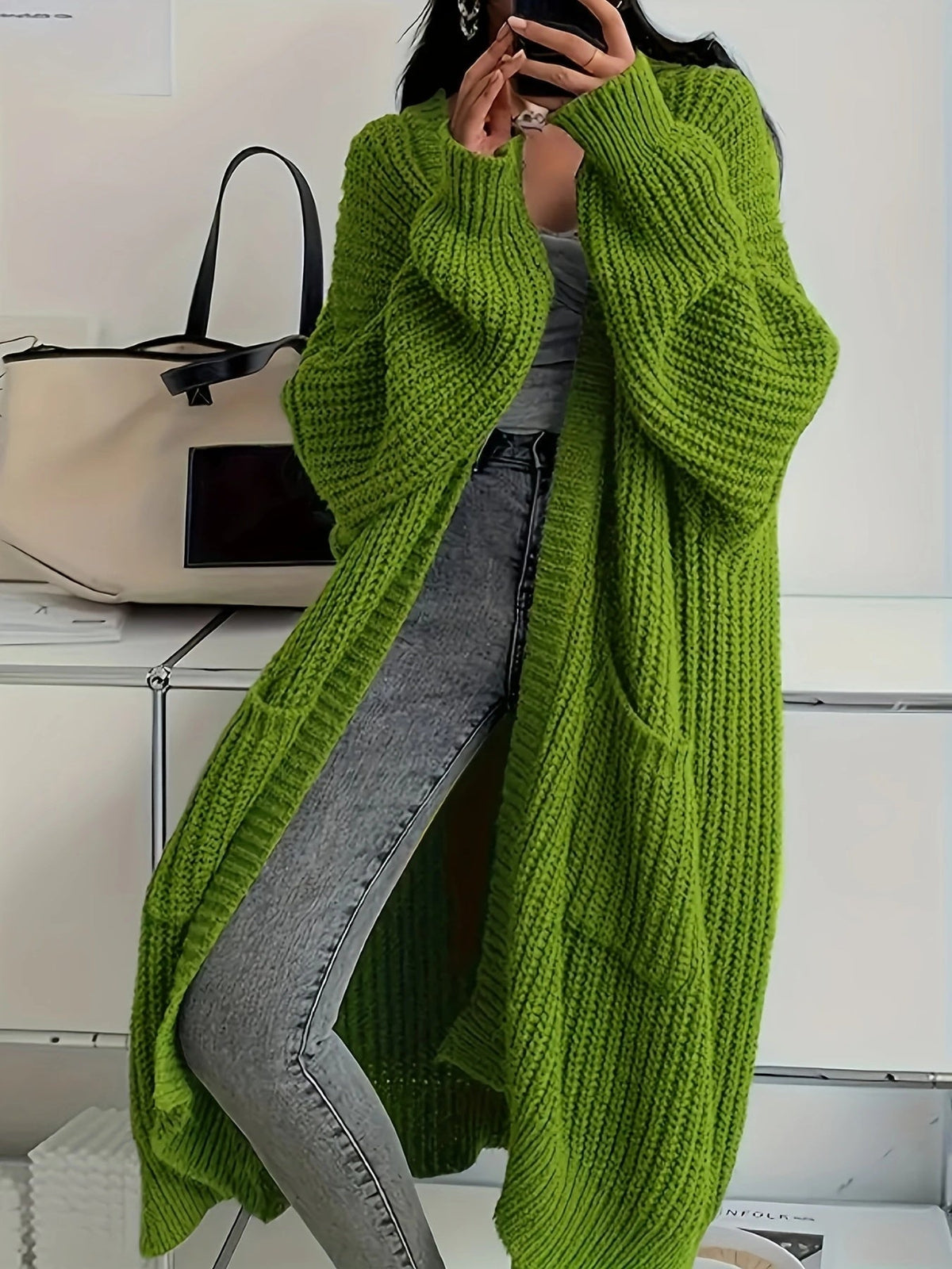 Leda | Cozy Confidence Longline Cardigan