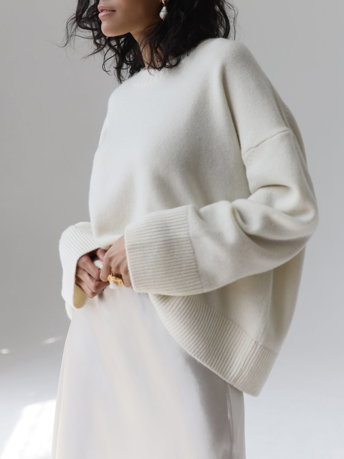 Joanna | Women’s Winter Oversized Knit Pullover Sweater