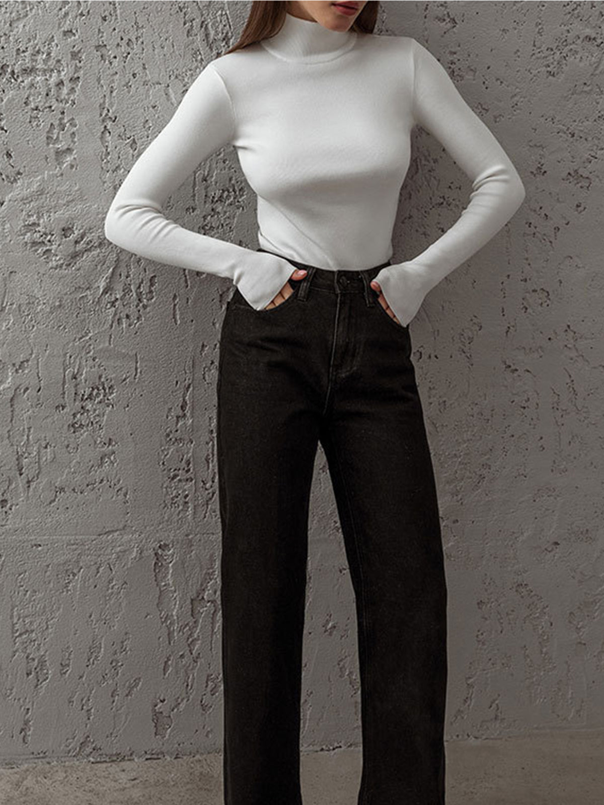 Sarah | Women’s Winter Slim Fit Pullover Sweater