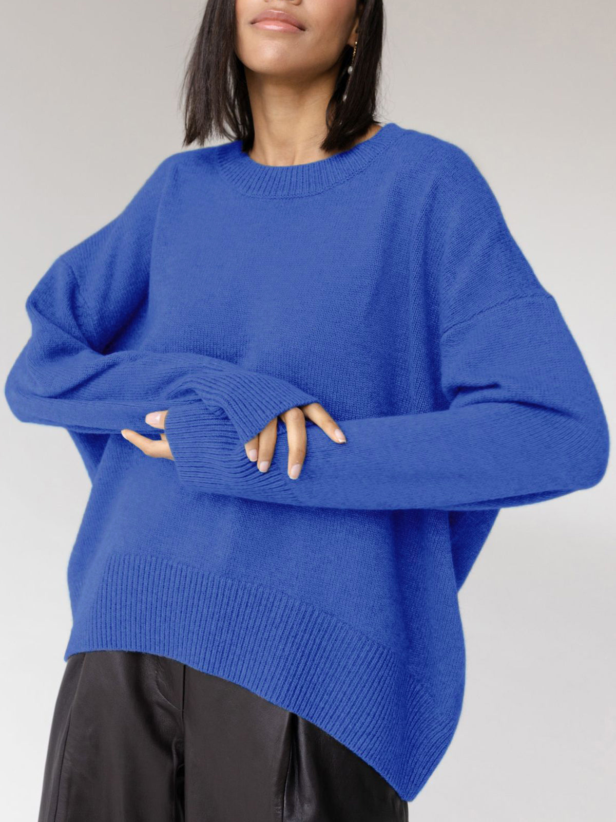 Joanna | Women’s Winter Oversized Knit Pullover Sweater