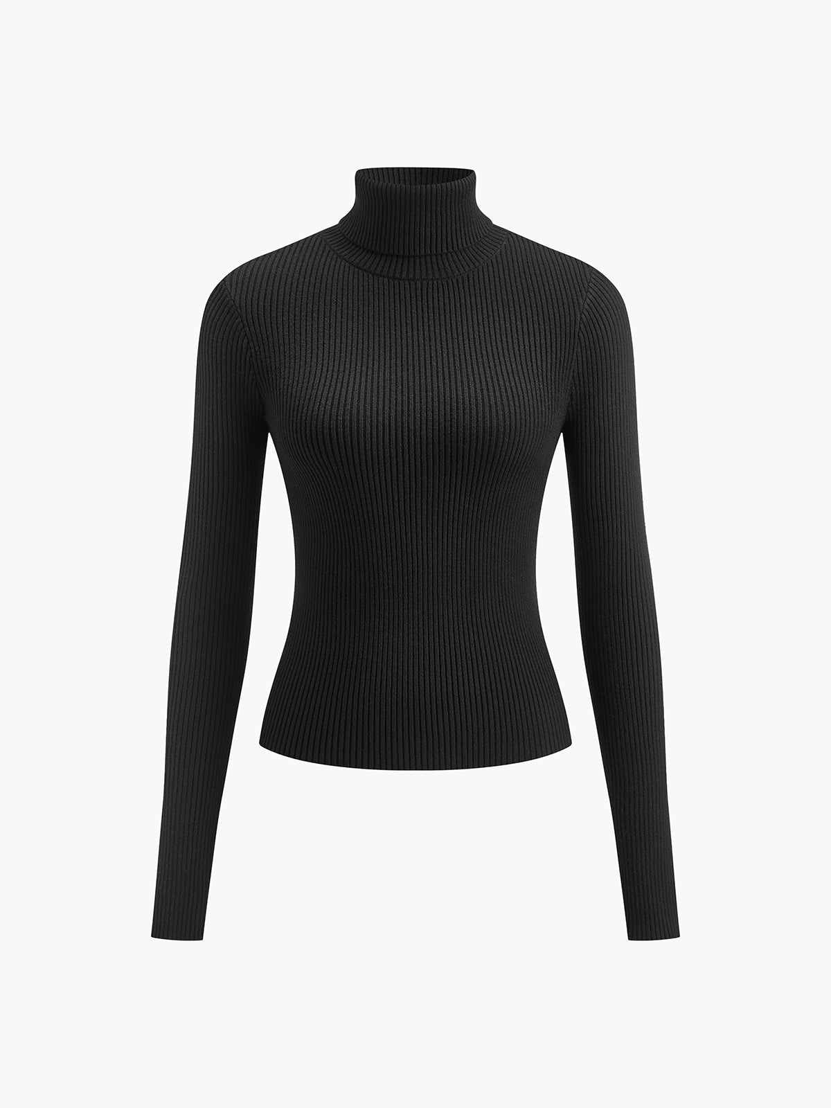 Lucy | Women’s Spring Stylish Ribbed Turtleneck Sweater