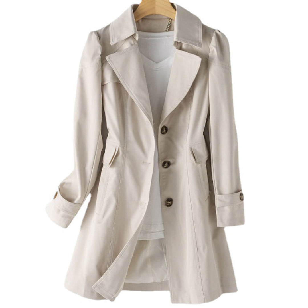 Claire | Women’s Classic Double-Breasted Trench Coat
