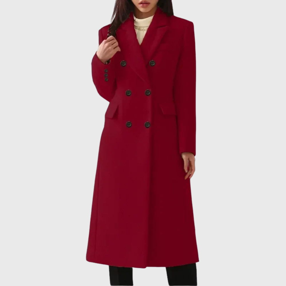Violet | Women Classic Wool Overcoat