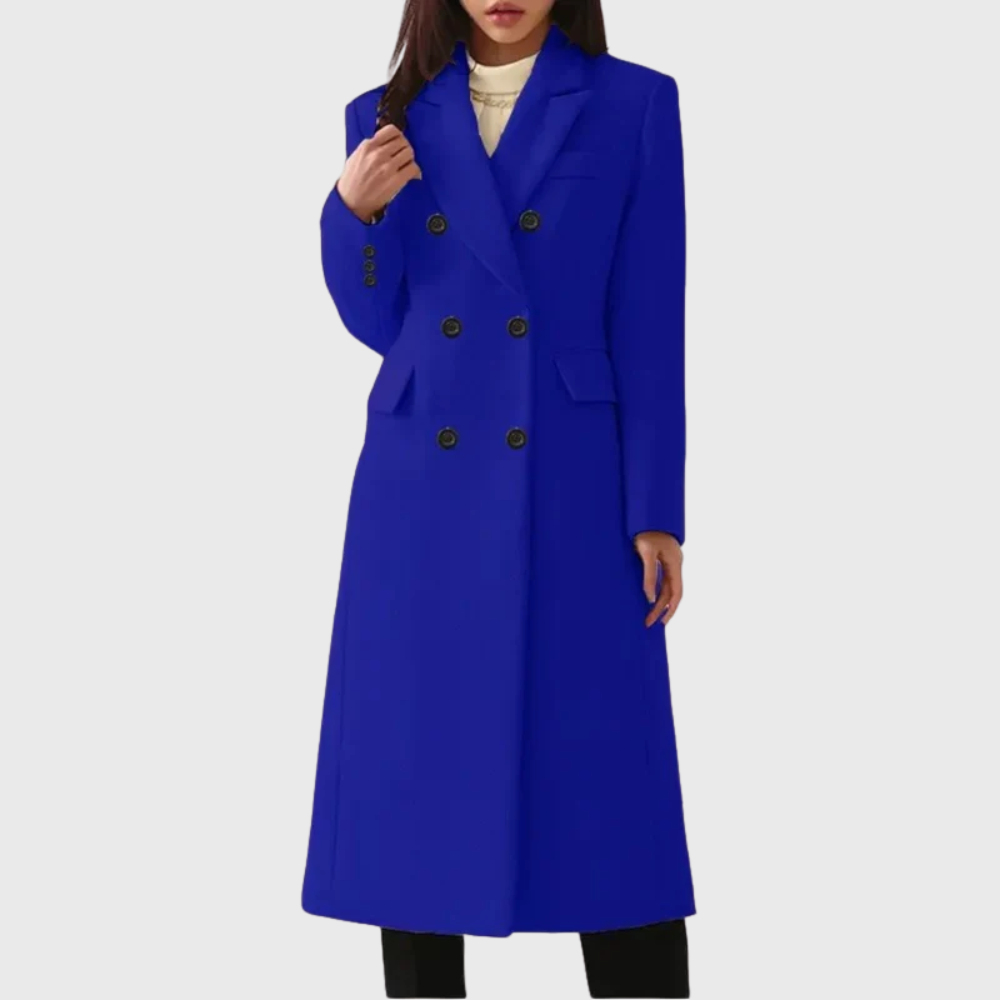 Violet | Women Classic Wool Overcoat