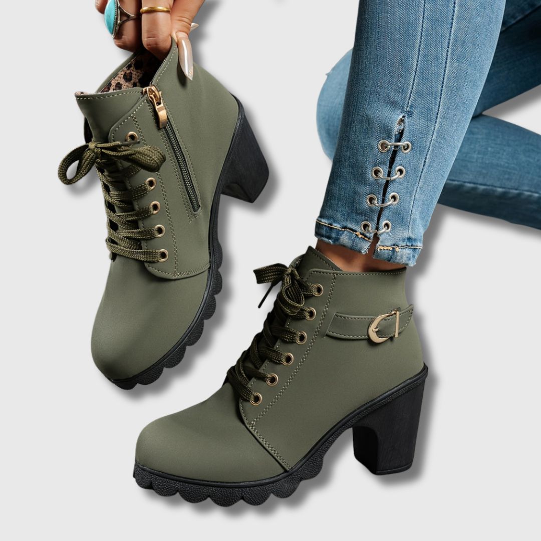 Glinda | Heeled Ankle Boots
