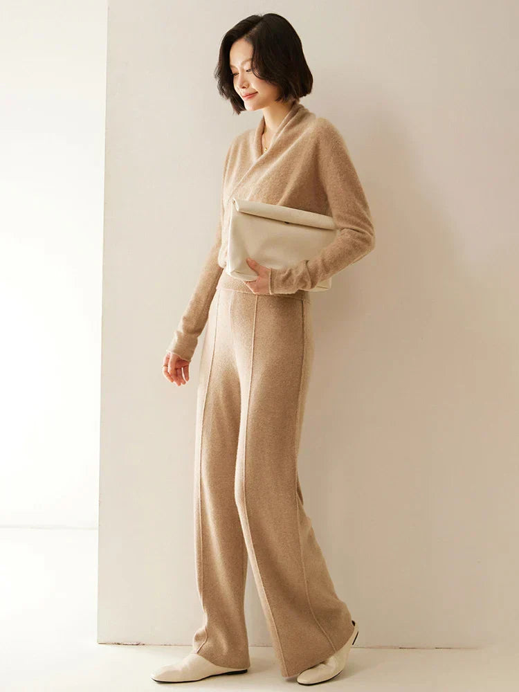 Rose | Women’s Elegant Wrap Crossover Chic Sweater