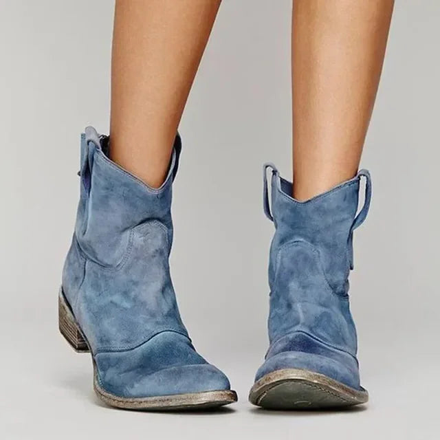 Zinny | Vintage Western Ankle Boots