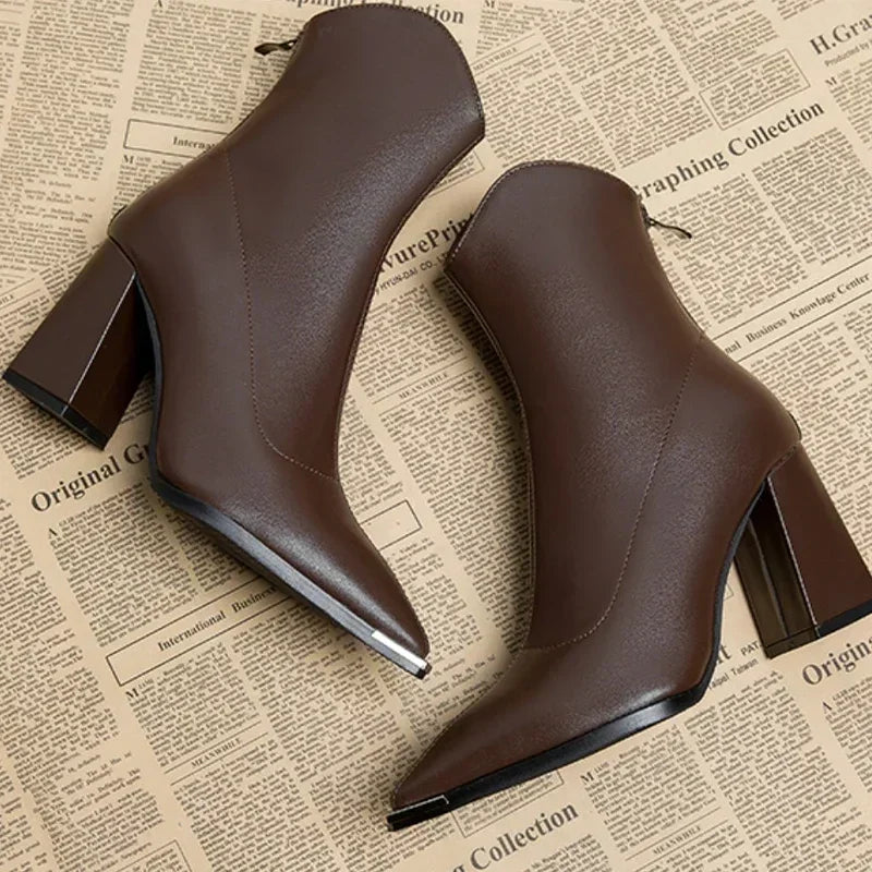 Celeste | Chrome Tip Boots