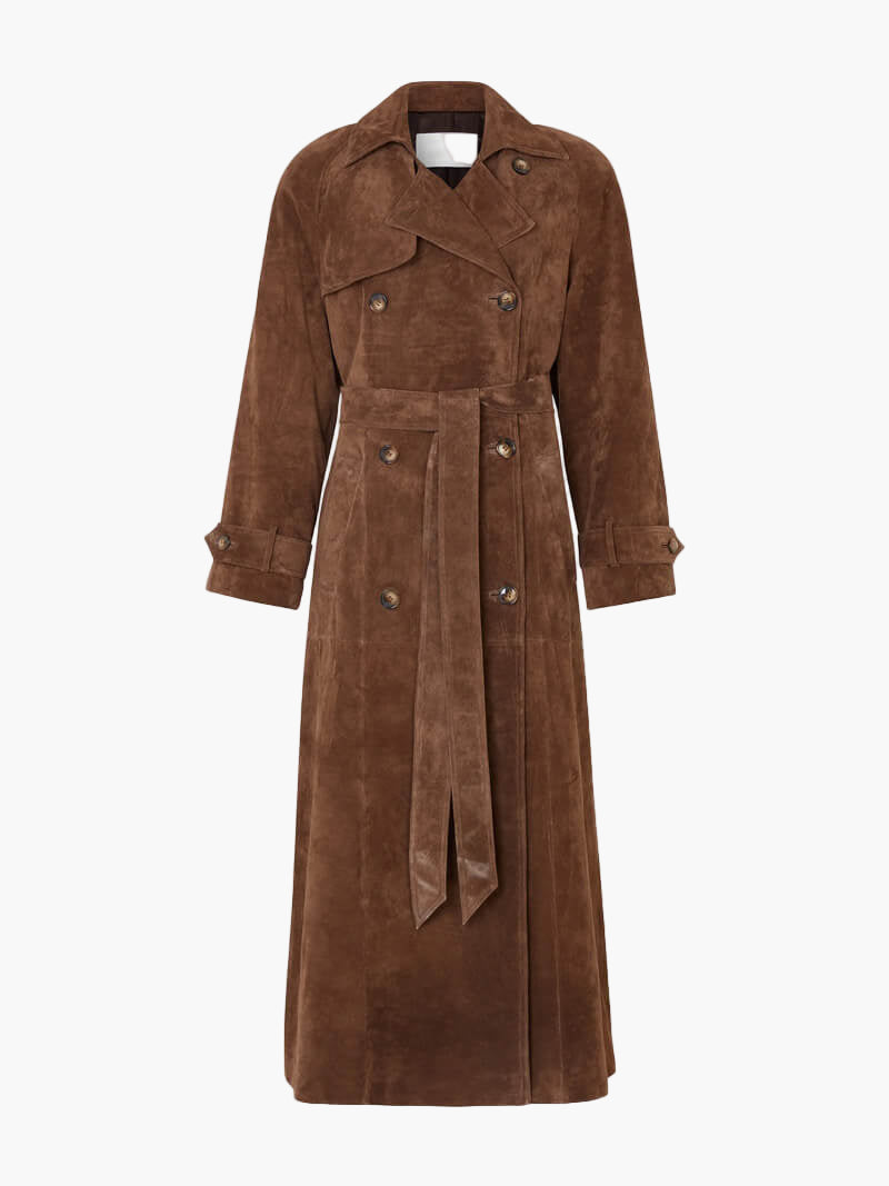 Darcey | Women’s Trendy Warm Belted Trench Coat