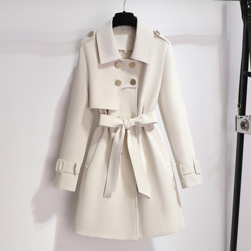 Ariana | Women’s Classic Lapel Belted Trench Coat