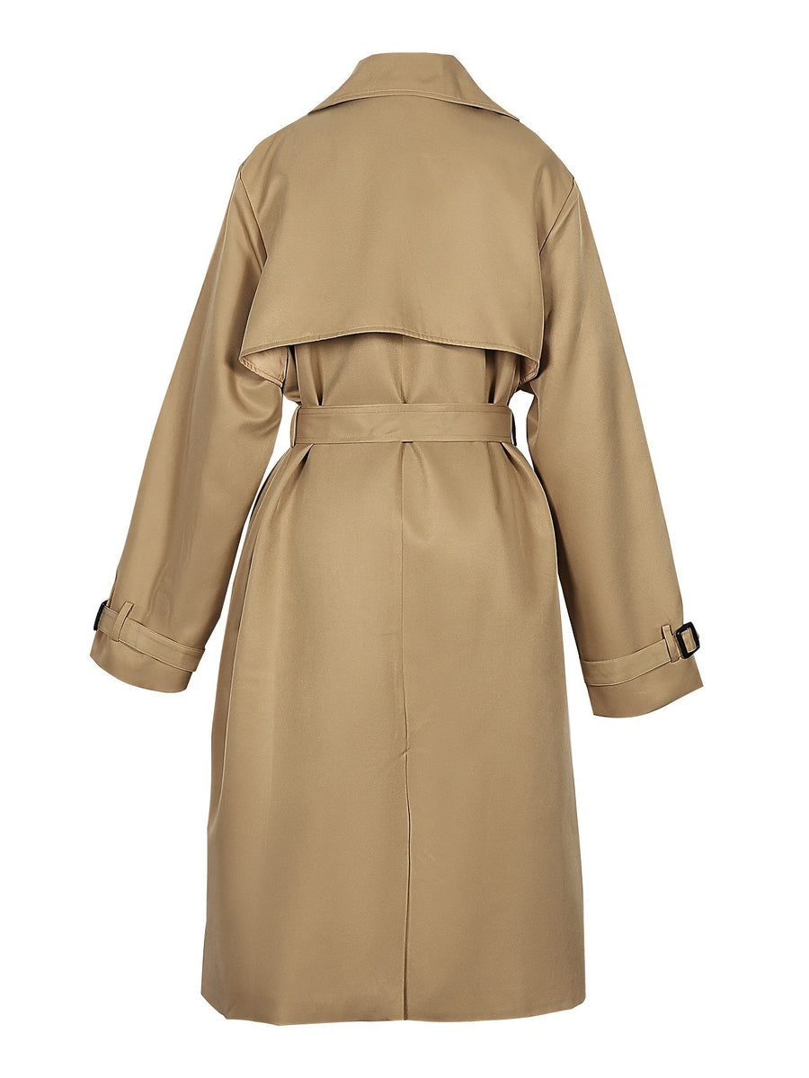 Caitlyn | Women’s Elegant Longline Office Trench Coat