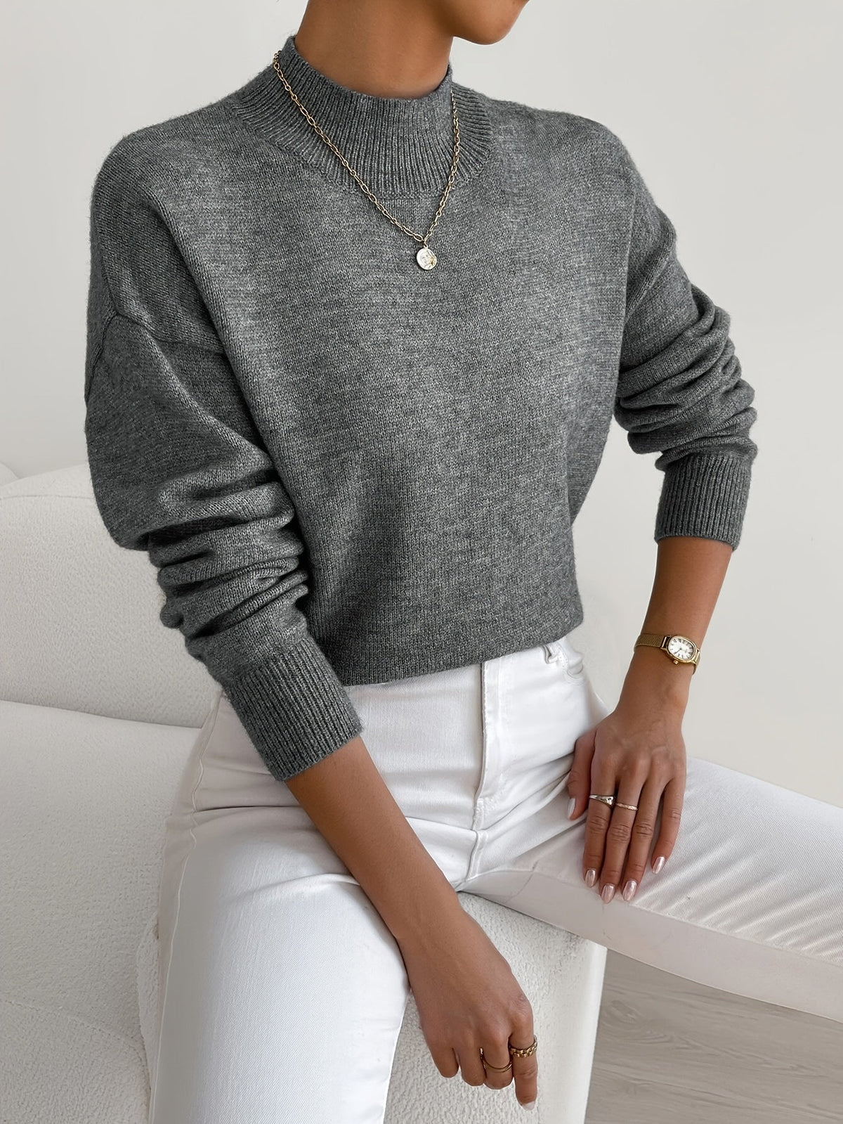 Madison | Women’s Winter Classic High Neck Sweater