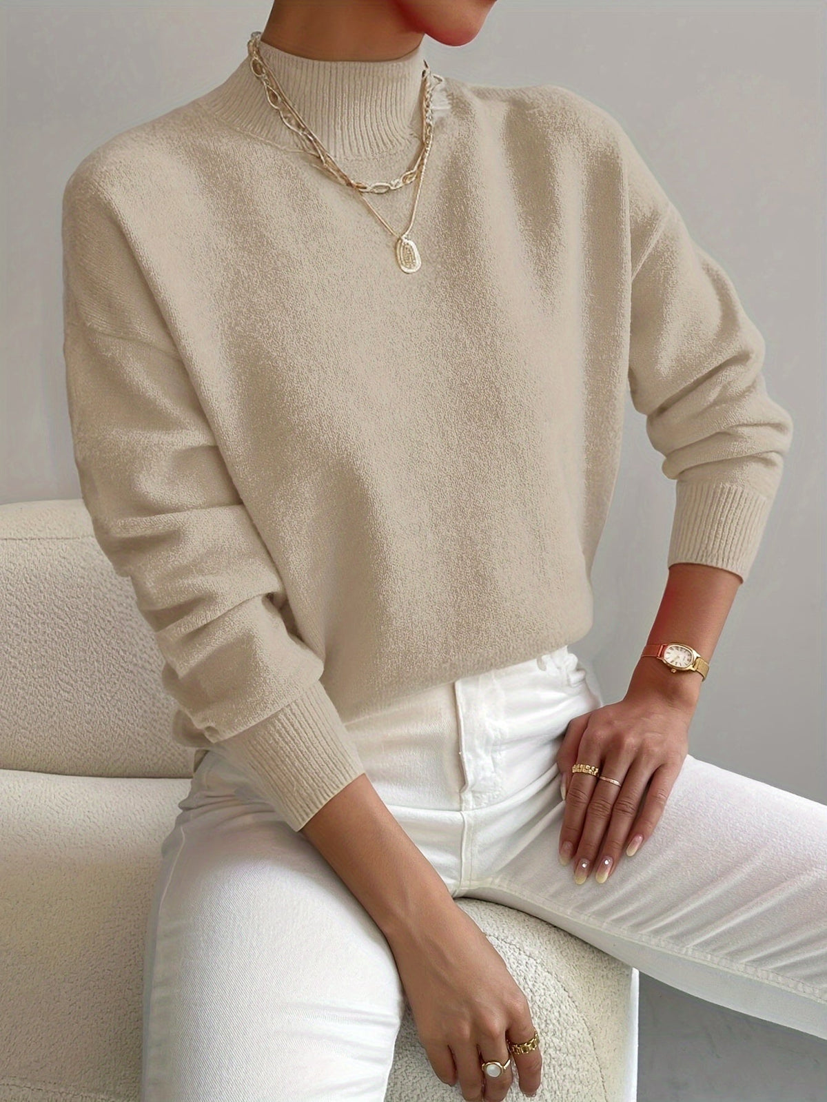 Madison | Women’s Winter Classic High Neck Sweater
